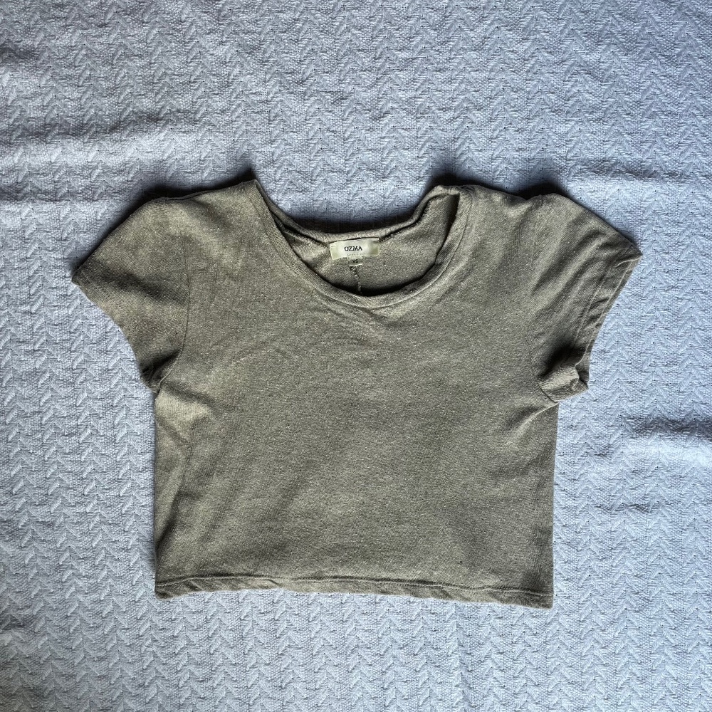 Ozma silk noil jersey Lou tee XSmall